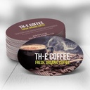 Oval Business Cards — Detail 2