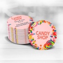 Circle Business Cards — Detail 1