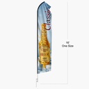 Econo Stock Flag — 16 ft size view