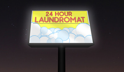 Backlit Banner — Detail 1