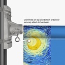 Pole Banner — Detail 2