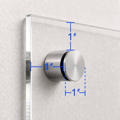 Clear Acrylic Signs — Detail 2