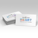 Dual Raised Business Cards — Detail 1