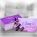 Silk Business Cards — Detail 1