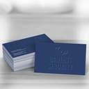 Raised Spot UV Business Cards — Detail 2