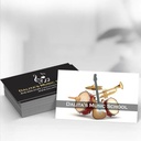 Black Edge Business Cards — Detail 2