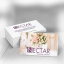 Linen Uncoated Business Cards — Detail 2
