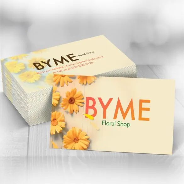Natural Business Cards — Detail 1