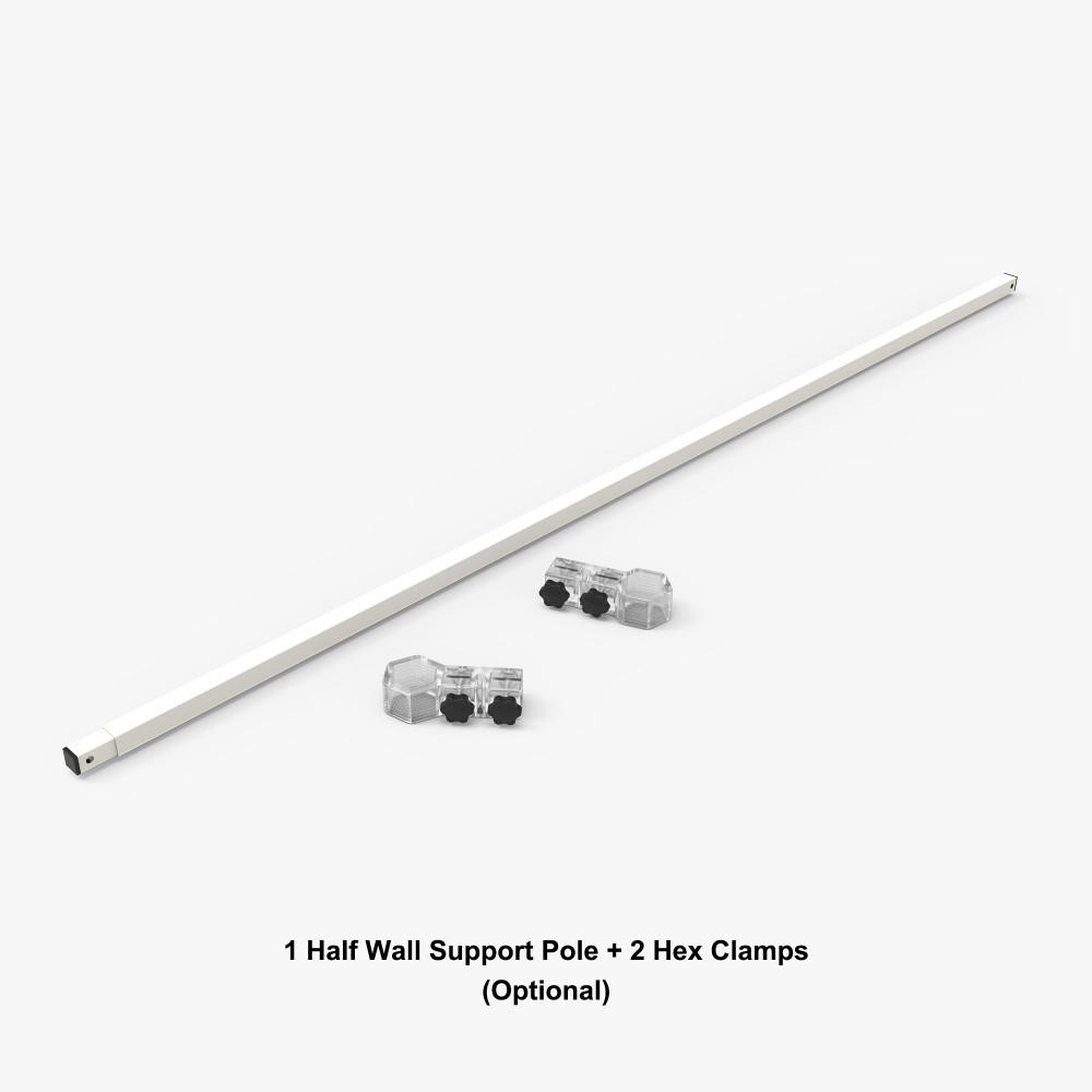 [BDS-TENT-HALFWALL-HW] Tent Half Wall Hardware