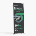SD Retractable Banner Stand (Adjustable Height)