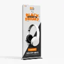 Tension Fabric Banner Stand (Double-Sided Capable)