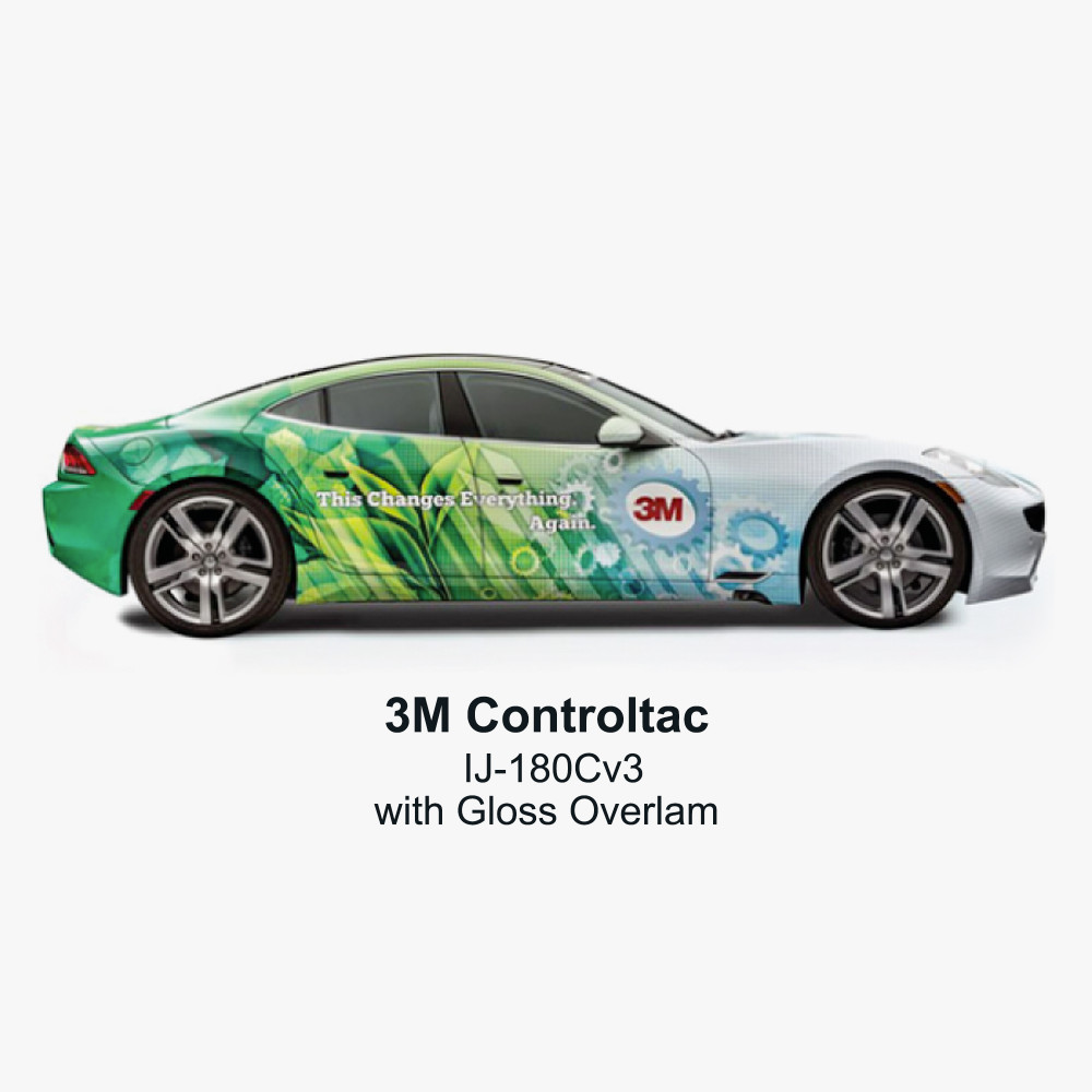 [BDS-ADH-VEHICLE-WRAP-3M-CAST] 3M IJ-180Cv3 Controltac (Vehicle Wrap)