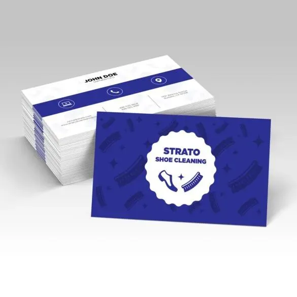 [BDS-BC-4O-SUEDE] Suede Business Cards