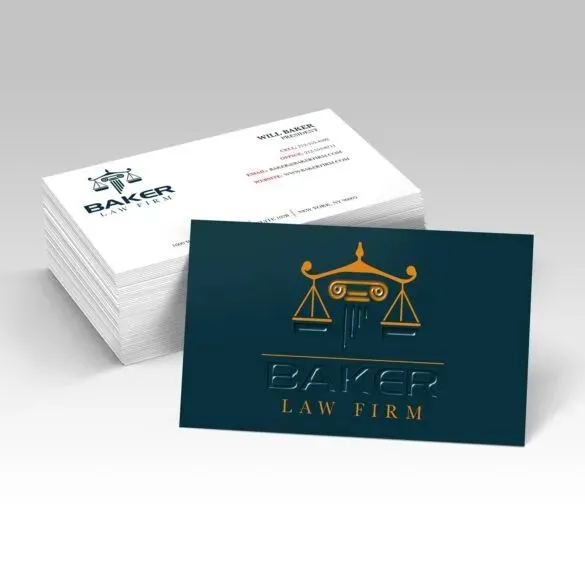 [BDS-BC-4O-RAISED-SPOT-UV] Raised Spot UV Business Cards