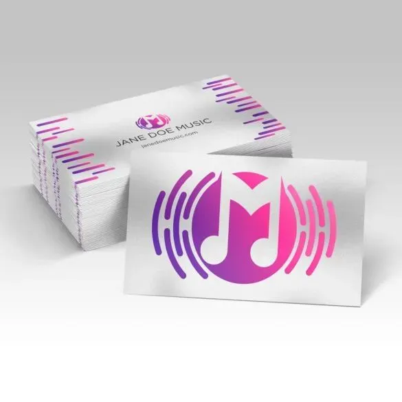 [BDS-BC-4O-PEARL] Pearl Business Cards