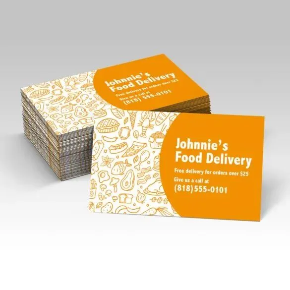 [BDS-BC-4O-MAGNET] Magnet Business Cards