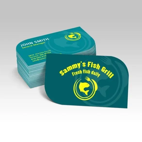 [BDS-BC-4O-LEAF] Leaf Business Cards