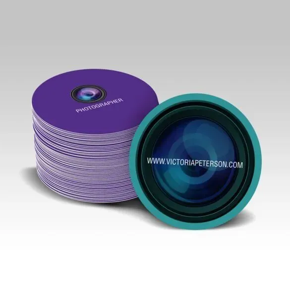 [BDS-BC-4O-CIRCLE] Circle Business Cards